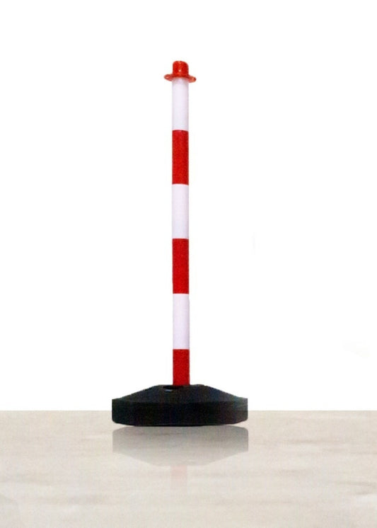 Kettenständer Komplettset – Absperrung mit 25 m Kette & Pfosten