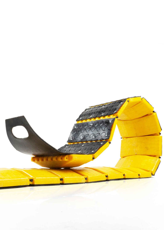 Mobile Temposchwelle 300 cm aufrollbar & rutschfest