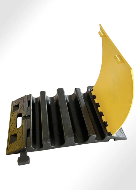 Kabelbrücke 4 Kanäle, bis zu 50 t belastbar, 80 x 45 x 12 cm